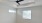 Primary bedroom with black ceiling fan and custom inset